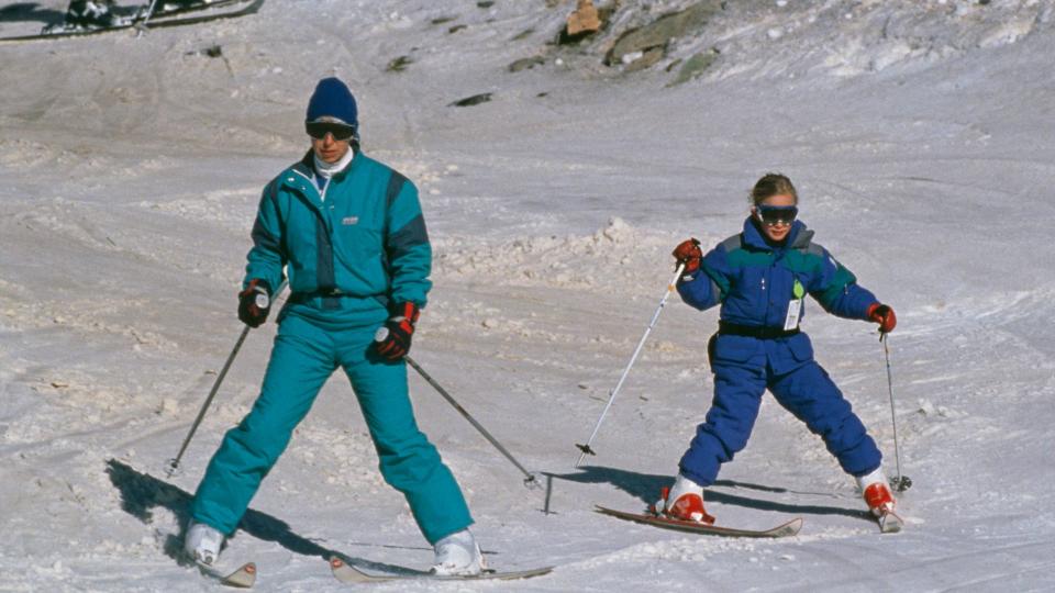 Princess Anne took Zara skiing throughout her childhood