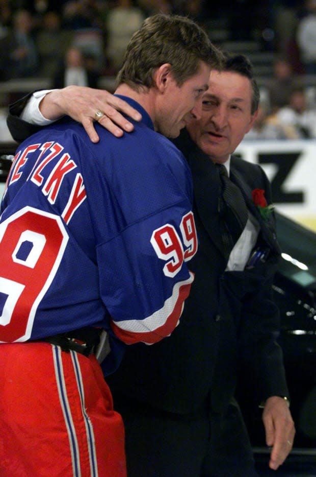 Angels release son of NHL legend Wayne Gretzky