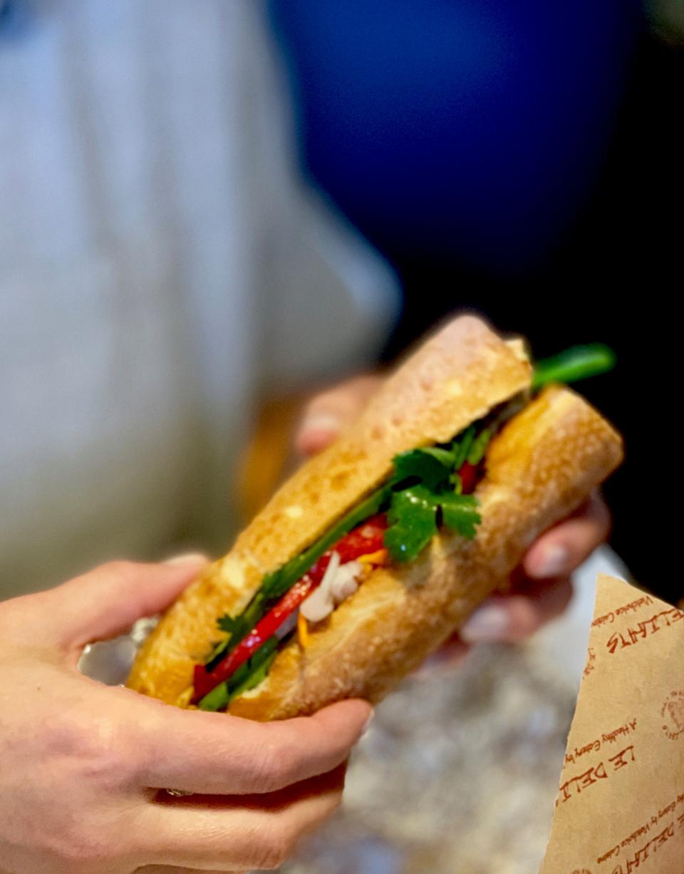 Le Delights Banh Mi and Pho in Cordova serves a traditional Vietnamese Banh Mi sandwich for just $8.55. It makes a delicious, flavor-packed lunch.