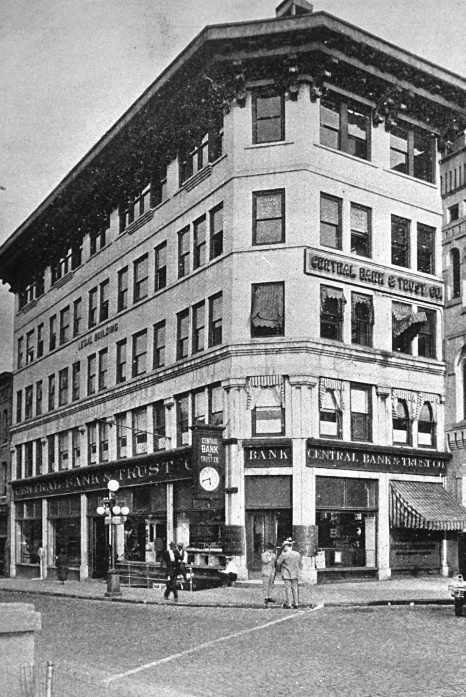 The Legal Building in Pack Square.