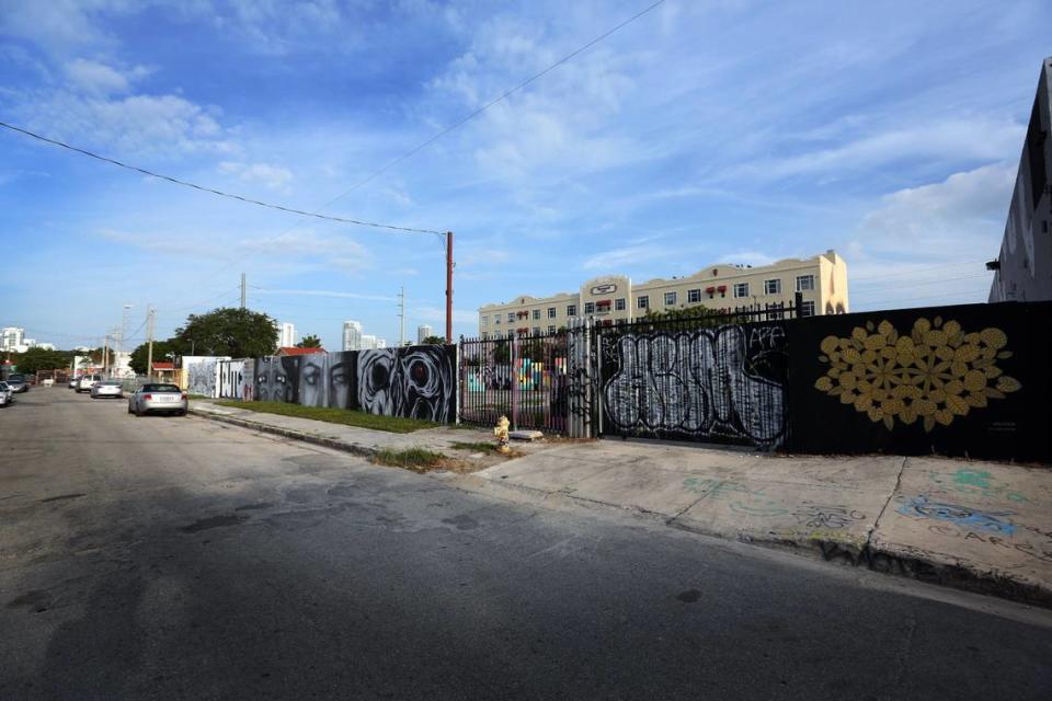 In 2014, the future home of a new residential building in Wynwood at 250 NW 24th St. Emily Michot/Miami Herald File