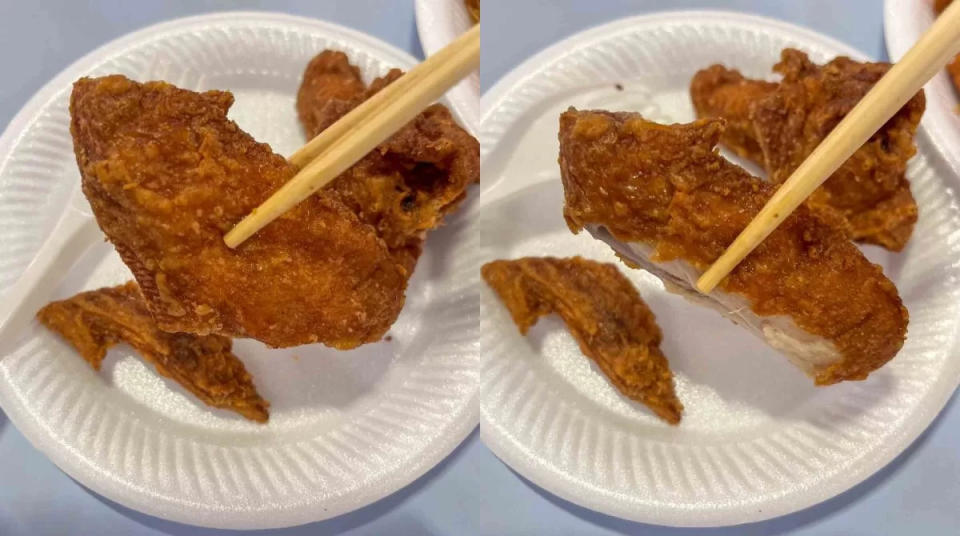Yan Fried Beehoon -Chicken Wings