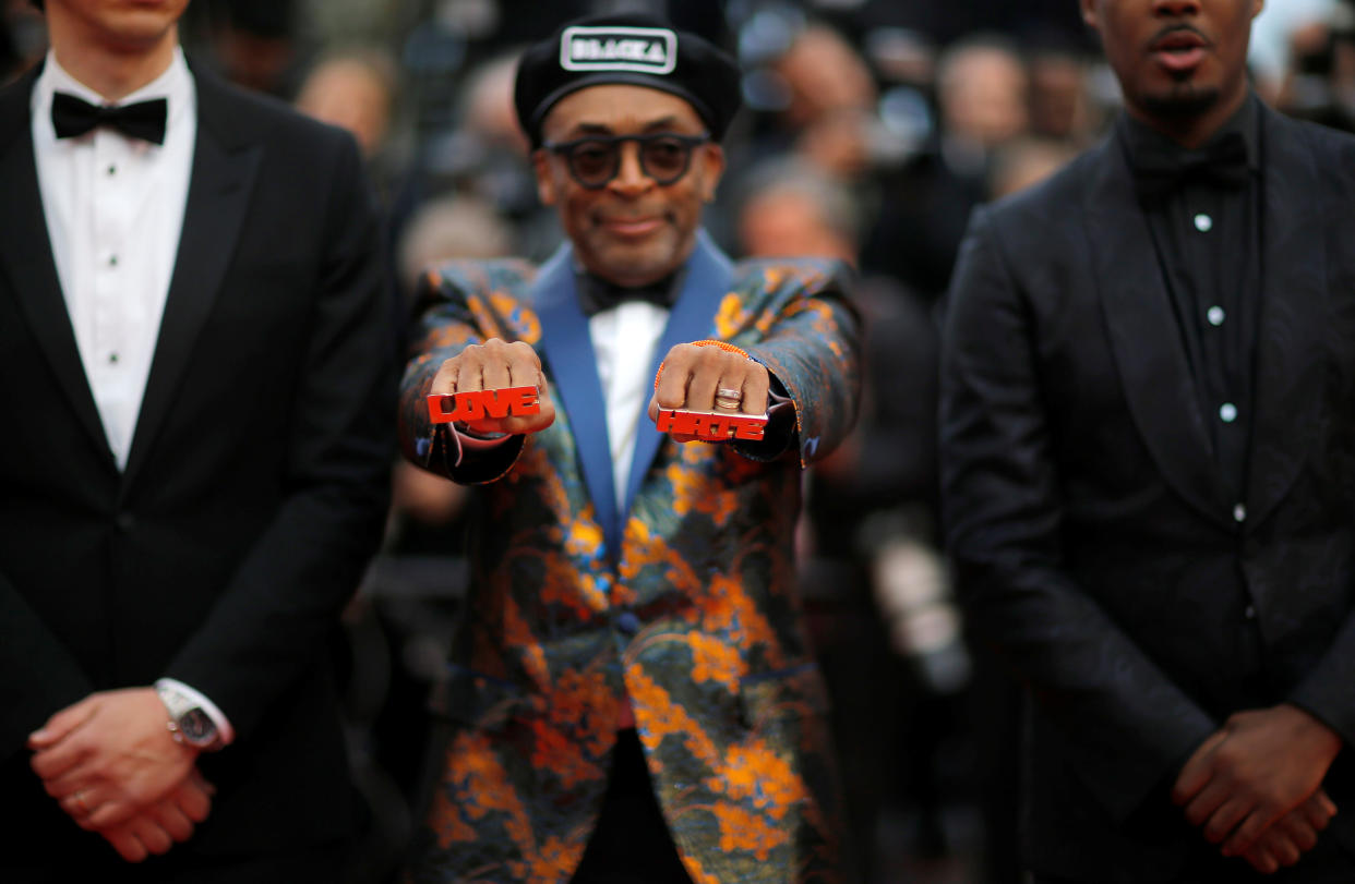 71st Cannes Film Festival - Screening of the film "BlacKkKlansman" in competition - Red Carpet Arrivals - Cannes, France May 14, 2018 - director Spike Lee presents his jewelry arrives. REUTERS/Stephane Mahe     TPX IMAGES OF THE DAY