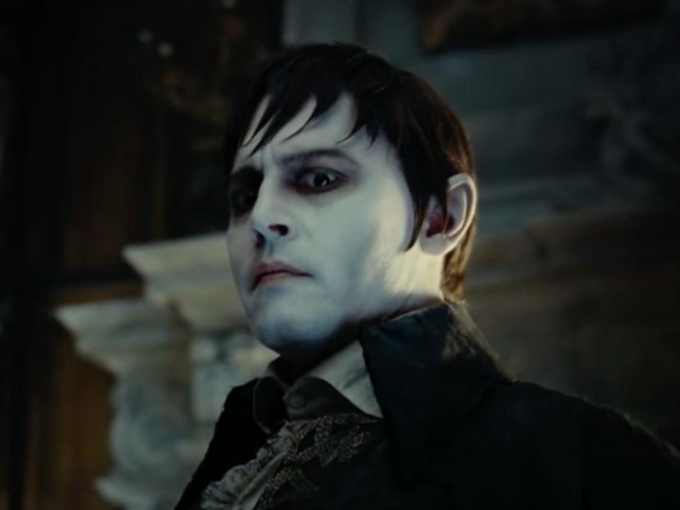 Johnny Depp in "Dark Shadows" (2012).