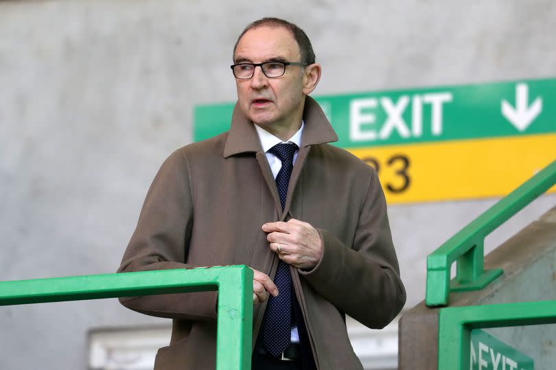 Former Celtic manager Martin O'Neill