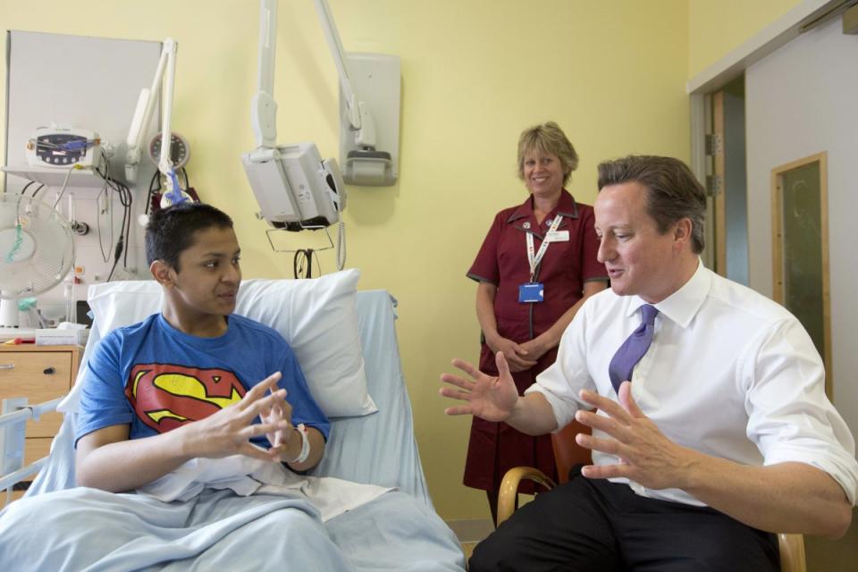 NHS david cameron