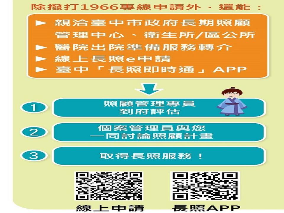 台中市長照2.0服務春節不中斷，讓家庭照顧者有休息的機會。（圖：衛生局提供）