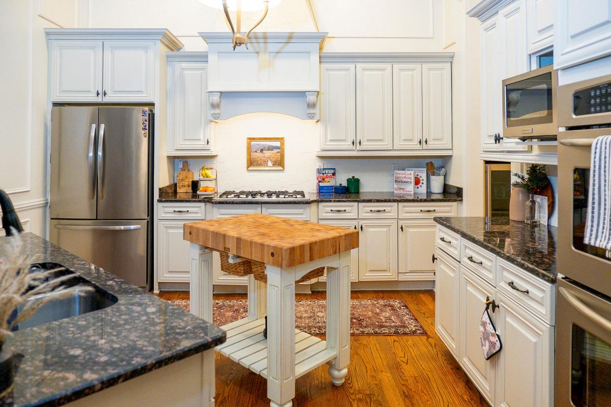 The kitchen is beautiful with new appliances, ample storage and good work space.
