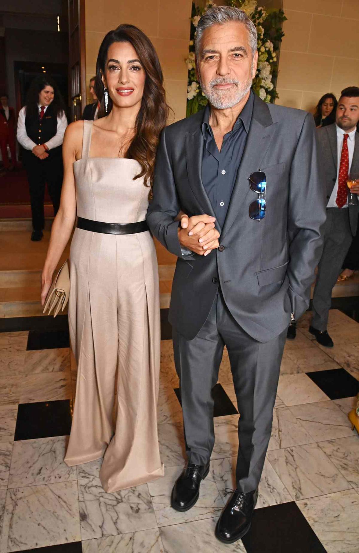 George And Amal Clooney Hold Hands For Night Out At The Prince S Trust   6036f75dbc50f2c2a9929f823940470c