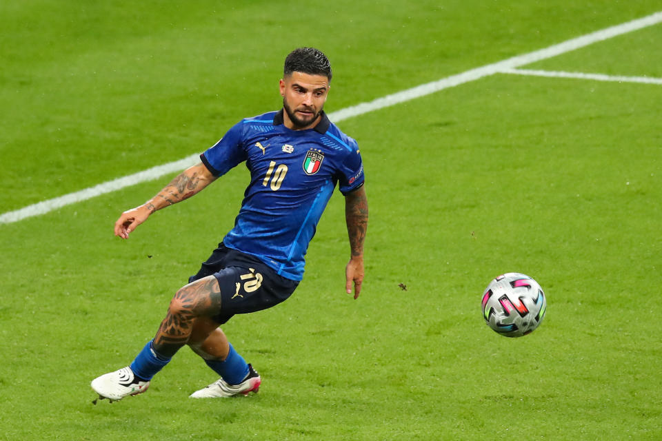 Italian international Lorenzo Insigne, who will join Toronto FC this summer from Napoli, is one of the biggest signings in MLS history. (Photo by Robbie Jay Barratt - AMA/Getty Images)