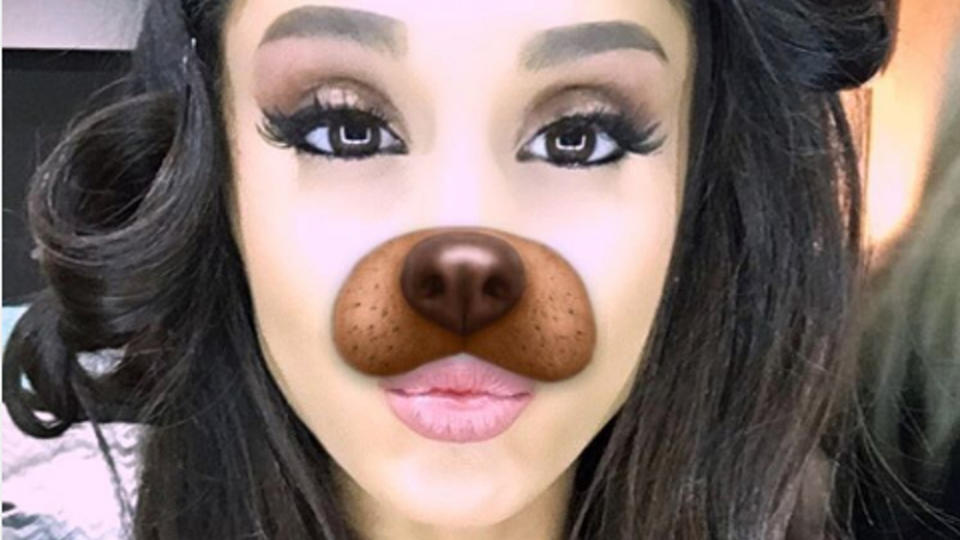 Ariana Grande sieht auch als Hundedame einfach umwerfend aus