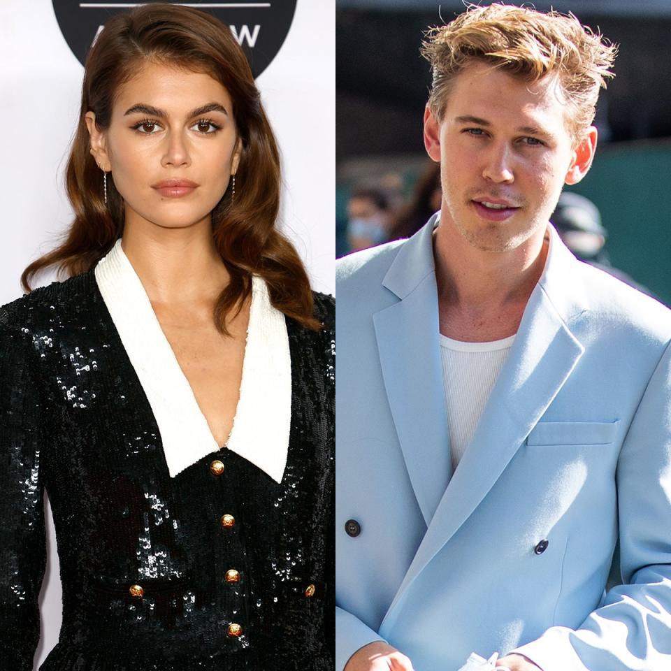 Kaia Gerber and Austin Butler Step Out for Glam Date Night at Pre