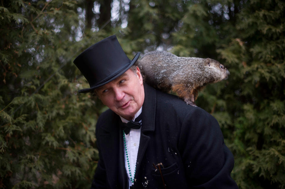 Groundhog Day in Punxsutawney Pennsylvania