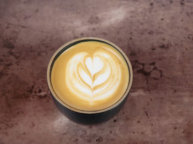 <p>Serious Eats / Jesse Raub</p> Even if our latte art skills were slightly rusty, the Linea Micra made a true cafe-quality cappuccino.