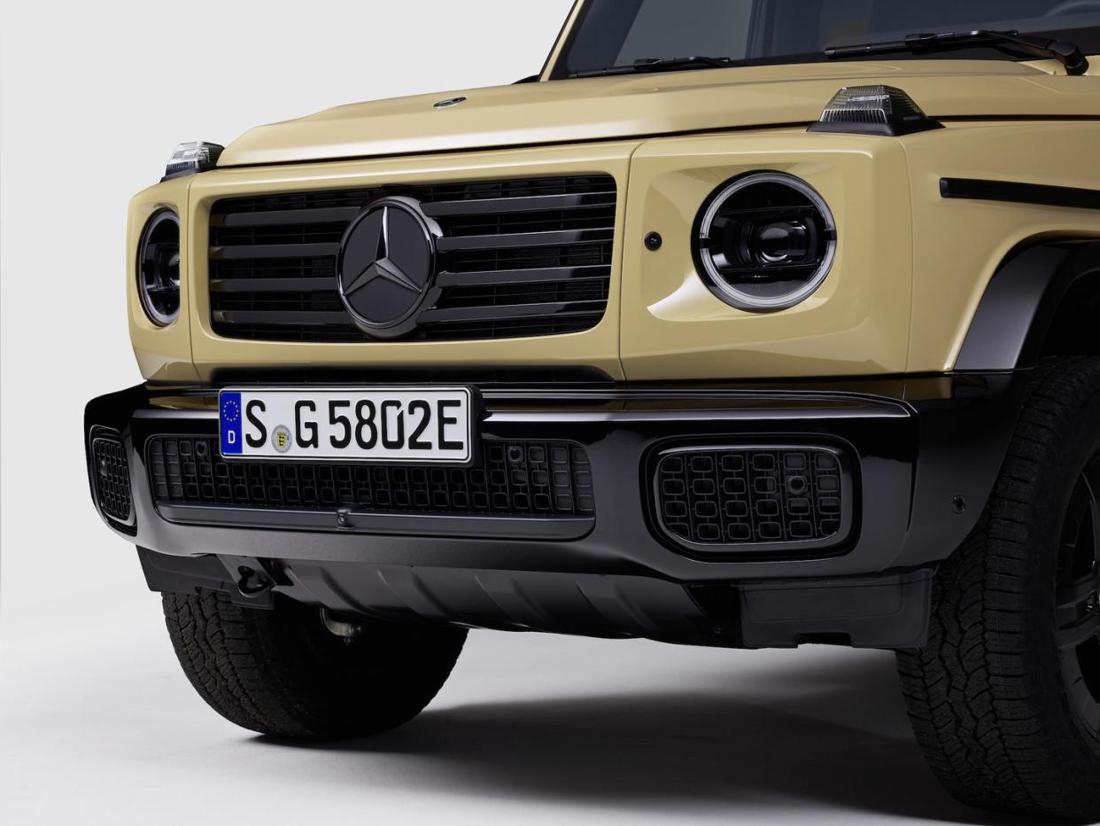 mercedes benz g 580 with eq technology press images