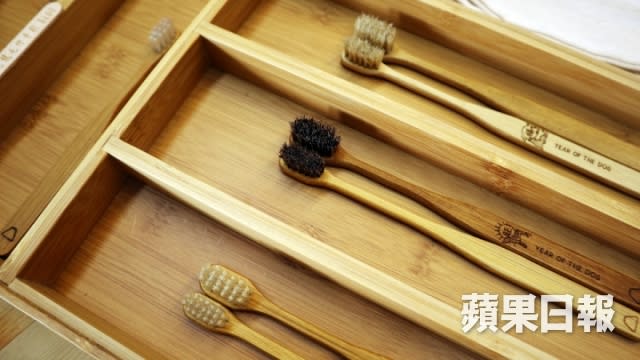 林家宏用竹子創造了「地表最弱的竹飲管」和馬毛竹牙刷，在台灣暢銷，也有不少香港人買。