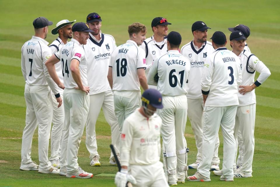 Warwickshire are in charge of the Bob Willis Trophy (Adam Davy/PA) (PA Wire)