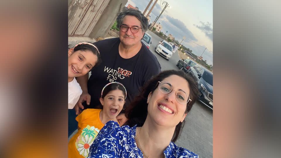 A family photo of Jason Shawa with his daughters Zainab and Malak, and wife Najla. - Courtesy Jason Shawa