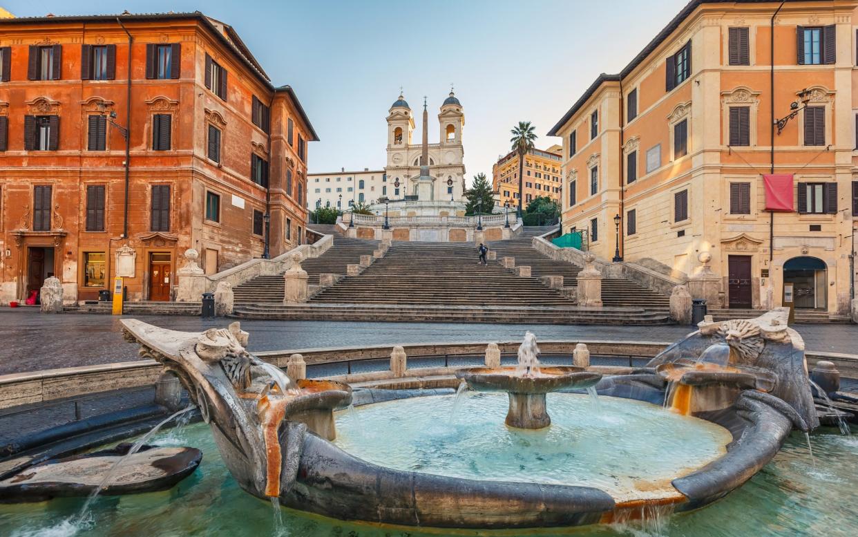 spanish steps, rome - Getty