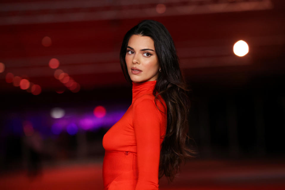 Kendall Jenner attends the third Annual Academy Museum Gala in Los Angeles, California, U.S., December 3, 2023. REUTERS/Mario Anzuoni
