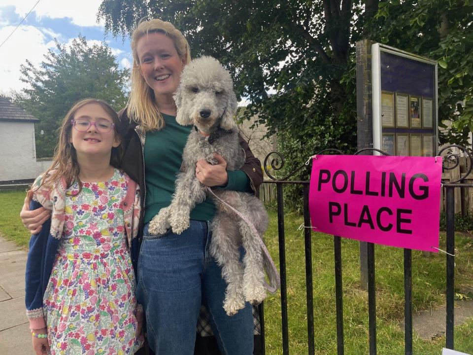 Edinburgh polling station