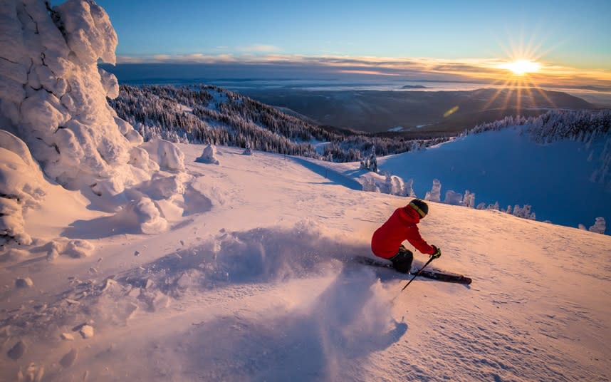 This resort in British Columbia has entertainment for all levels - Sun Peaks