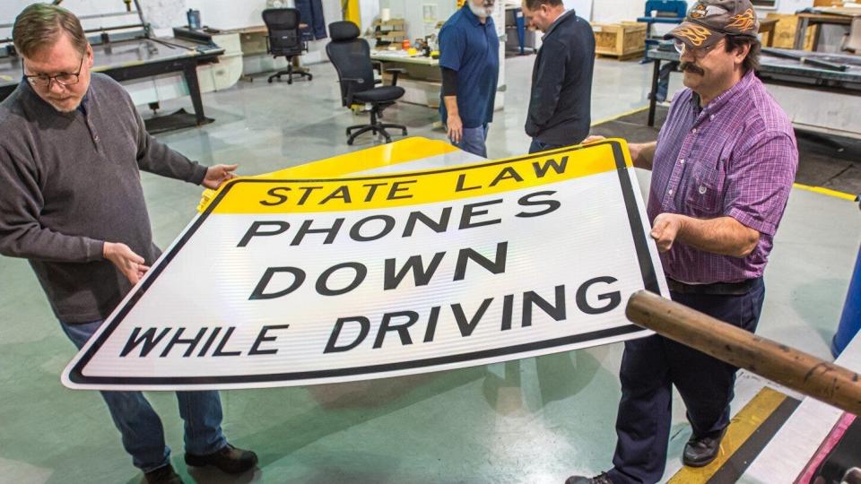 Ohio recently passed new rules to crack down on distracted driving.