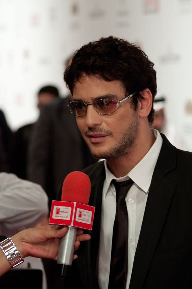 Egyptian actor Khaled Aboulnaga at the festival