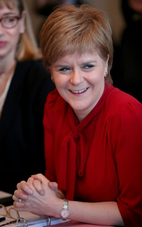 Scotland's First Minister Nicola Sturgeon says she wants to hold a second independence referendum, ideally before Brexit