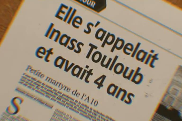 Los medios franceses dan a conocer el nombre de la niña asesinada: Inass Touloub