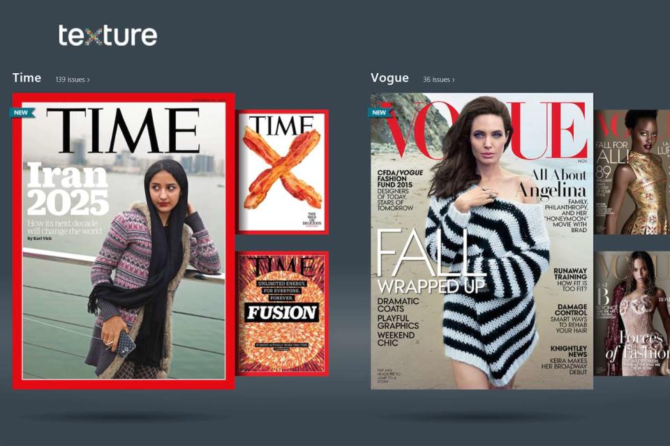 Apple bought Texture, the 'Netflix for magazines,' back in March as a clear