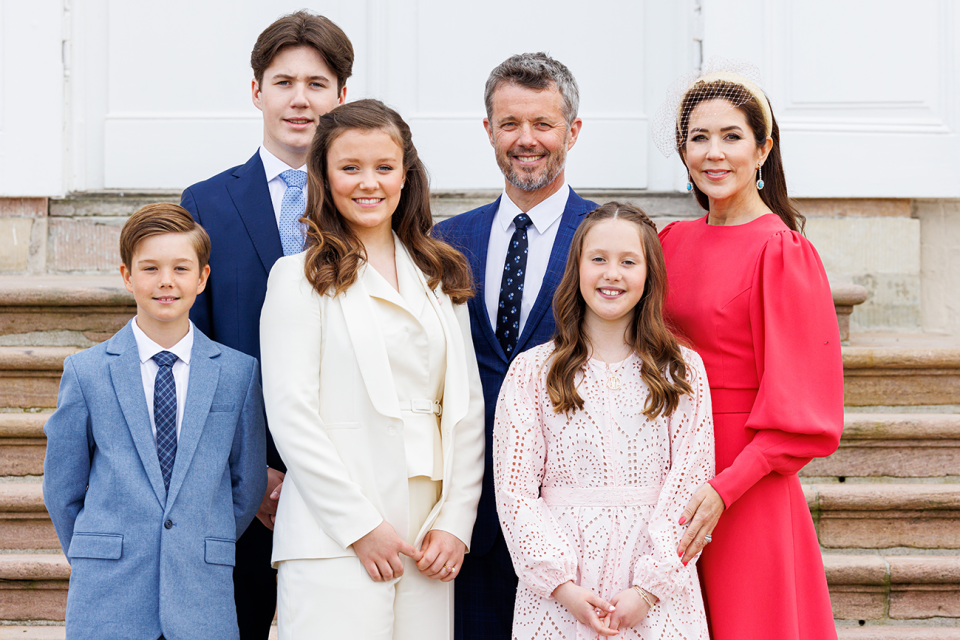 Princess Mary and her family.