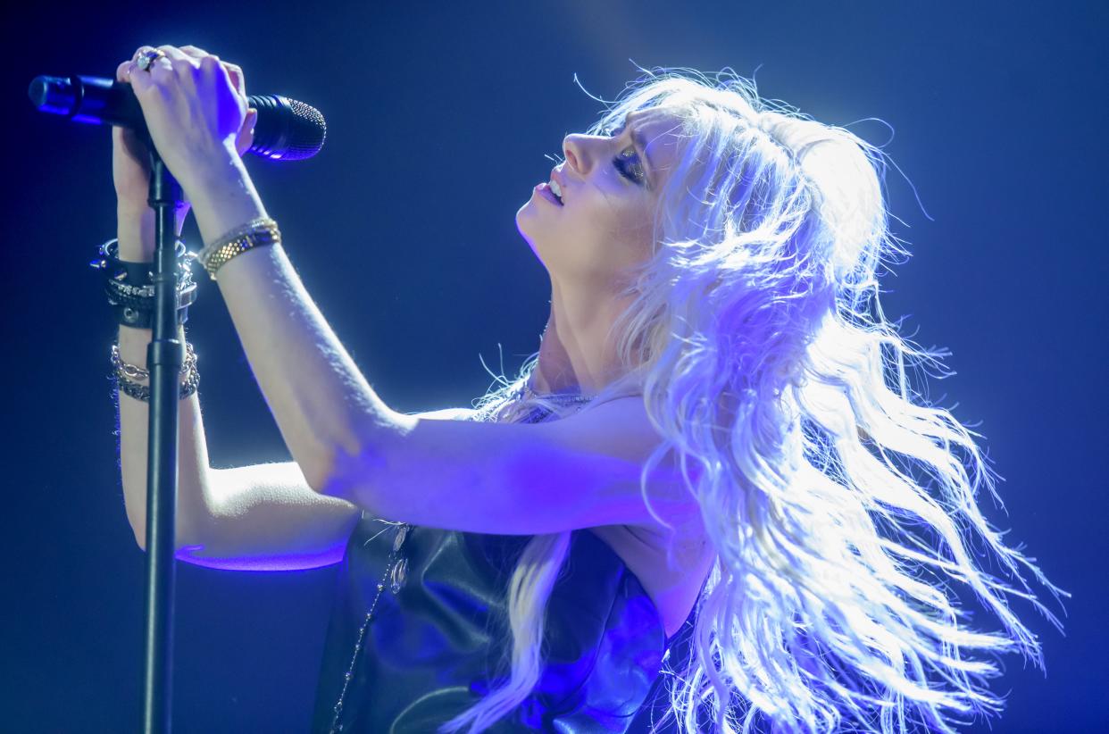Taylor Momsen is now the lead singer of a band called The Pretty Reckless.