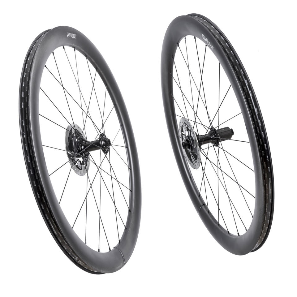 Hunt 50 Carbon Disc best-selling affordable 50mm deep aero road bike wheels upgraded