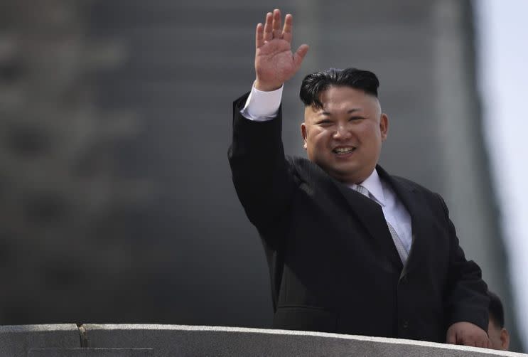<em>Kim Jong Un, líder de Corea del Norte (AP).</em>