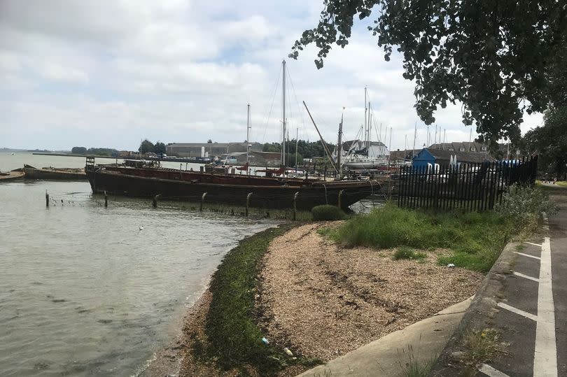 The Marina near the Strand at Gillingham