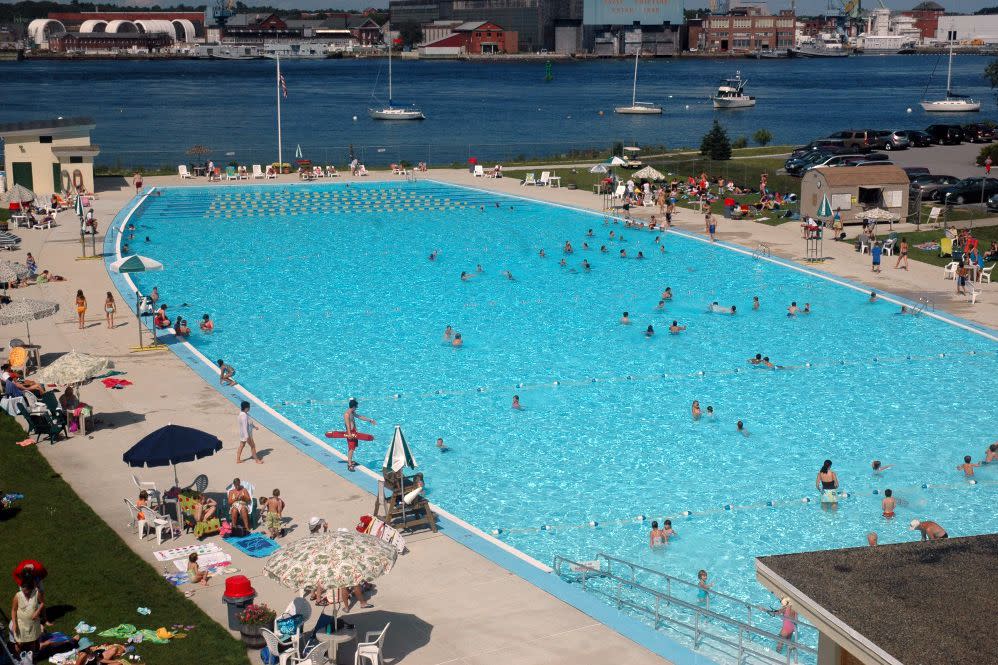 Peirce Island Outdoor Pool, Portsmouth, New Hampshire