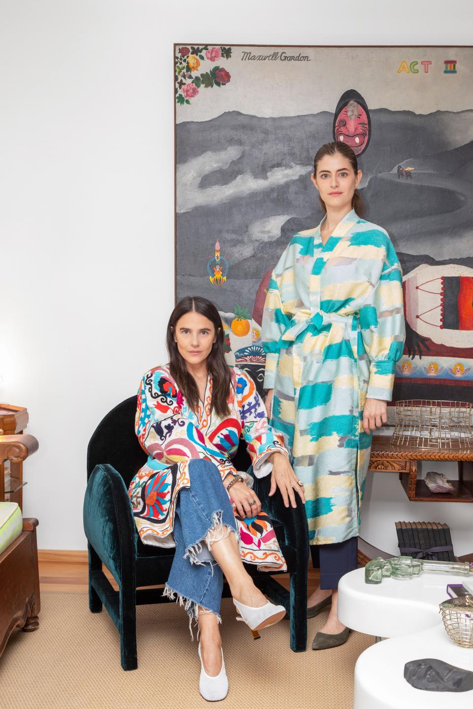 As children in Mexico City, sisters Phoebe (above left) and Annette Stephens idolized their grandmother, a jewelry designer who crafted treasures collected by the likes of Peggy Guggenheim and Frida Kahlo. In 2009, they followed in her footsteps, launching Anndra Neen, an accessories brand that works with a traditional Taxco metalsmith to realize their designs using local silver, stones, and shells. “These are techniques that, if someone doesn’t protect them, are going to be lost,” says Phoebe. Rings, cuffs, and clutches have since expanded into bowls, napkin holders, and mirrors, with the possibility of chairs and lamps to come. “We want to make things you can’t find anywhere else,” says Annette. “It’s in our DNA.” anndraneen.com