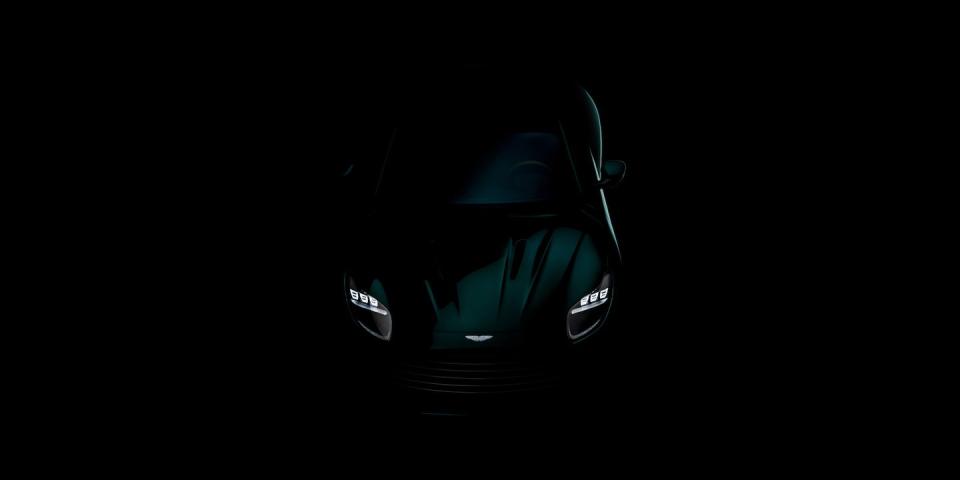 next gen aston martin db front teaser