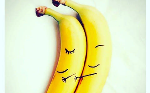 When Markle posted this picture of two bananas hugging on Instagram, the rumour mill went into overdrive