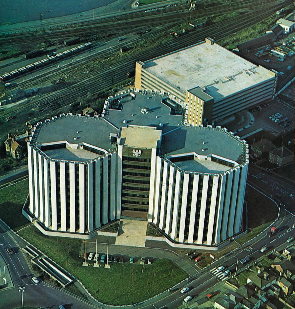 Barclays House in 1976