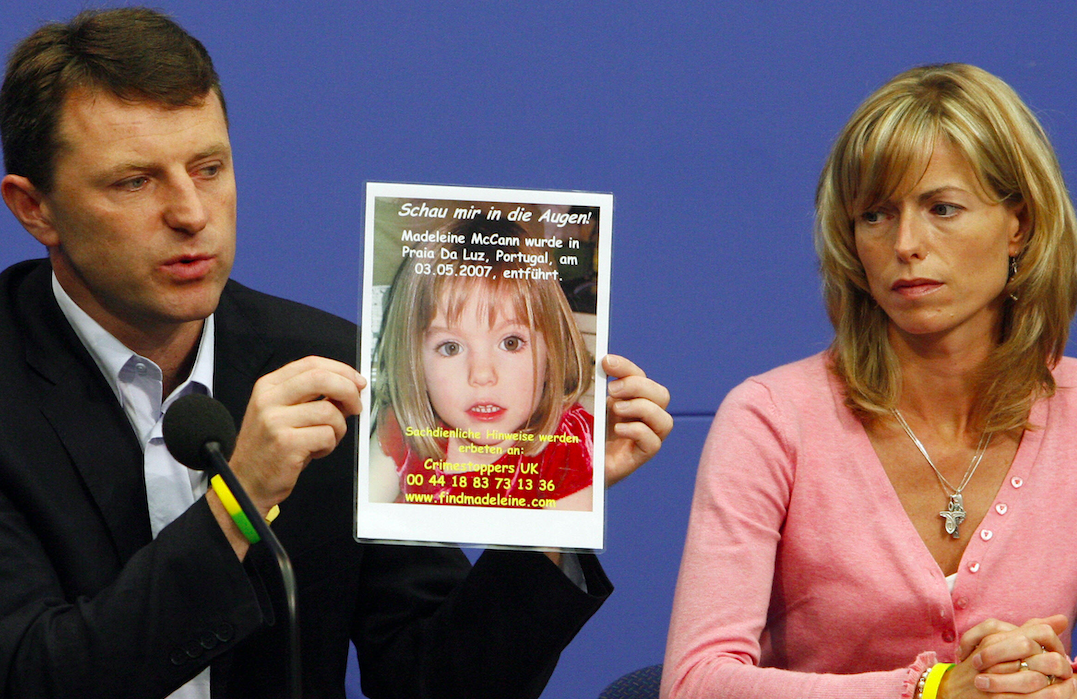 <em>Madeleine McCann’s parents have seen a boost in profits to aid the search for their daughter (Getty)</em>