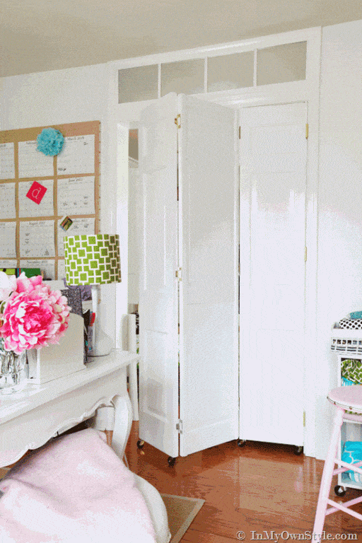 DIY High-Gloss Rolling Doors