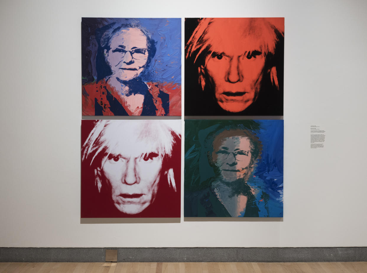 Installation view, Andy Warhol: Revelation. Brooklyn Museum Nov. 19, 2021 - June 19, 2022. (Jonathan Dorado / Brooklyn Museum)