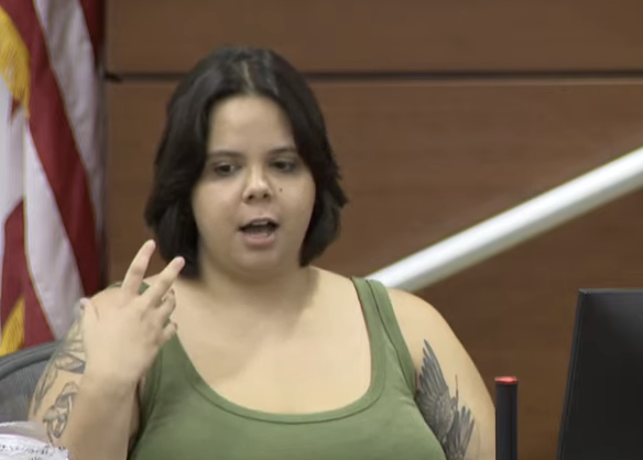 Samantha Fuentes testifies about her injuries during the Parkland high school shooting at the penalty phase of Nikolas Cruz’s trial (Law & Crime)