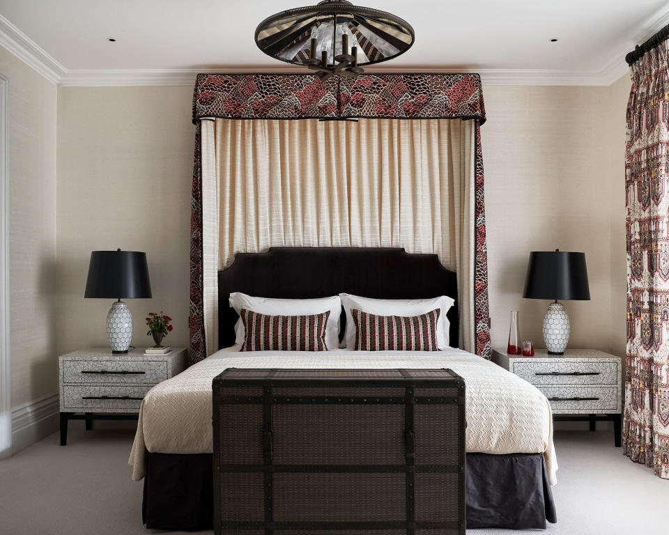 Make your bed the focal point