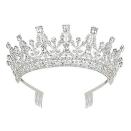 <p><strong>Makone</strong></p><p>amazon.com</p><p><strong>$12.99</strong></p><p>Unsurprisingly, Queen Elizabeth owned and wore many tiaras. She even lent them out like the Queen Mary's bandeau tiara, which Meghan, Duchess of Sussex, wore on her wedding day. </p><p>This tiara is handcrafted with rhinestones and designed with small combs on each side to keep it in place.</p>