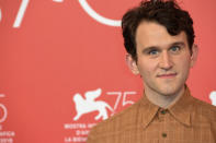 The English Actor Harry Melling attends The Ballad of buster scruggs movie photocall at 75th Venice Film Festival. Venice, August 31th, 2018 (photo by Mondadori via Getty Images/Archivio Mondadori via Getty Images/Mondadori via Getty Images)