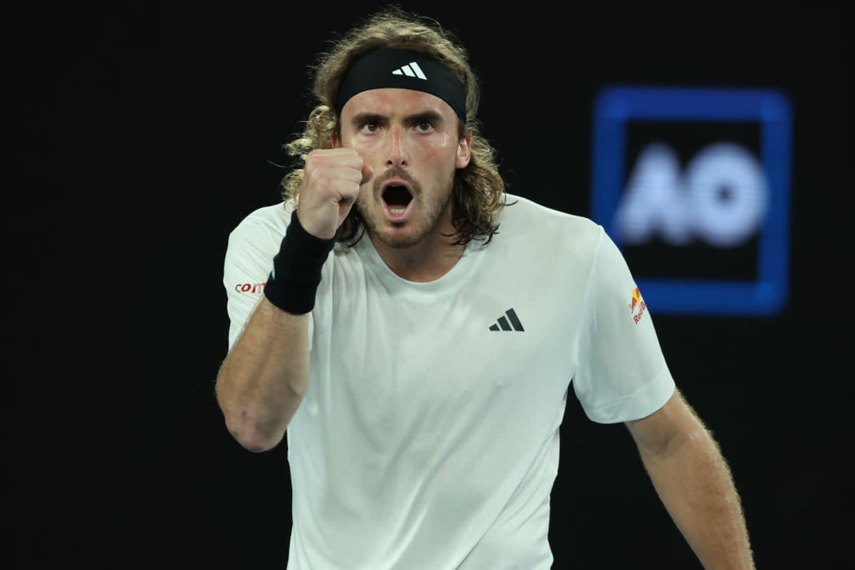 Tsitsipas is aiming to reach his third straight Australian Open semi-final  (Getty Images)