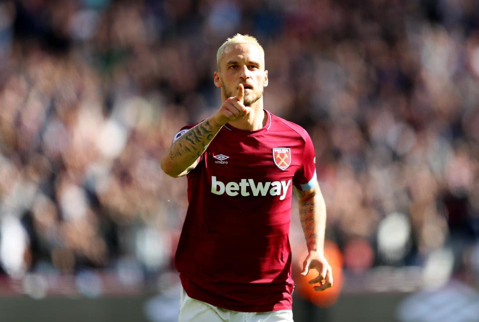 Main man | Marko Arnautovic remains the talisman in east London: Getty Images